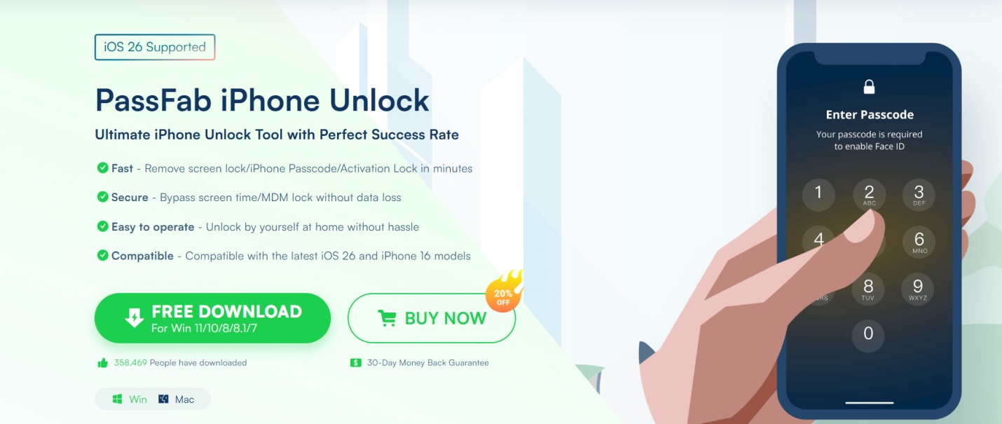 PassFab iPhone Unlocker step-by-step guide – unlock iPhone quickly