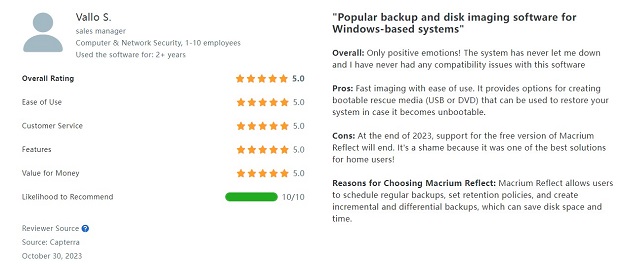 Macrium Reflect review