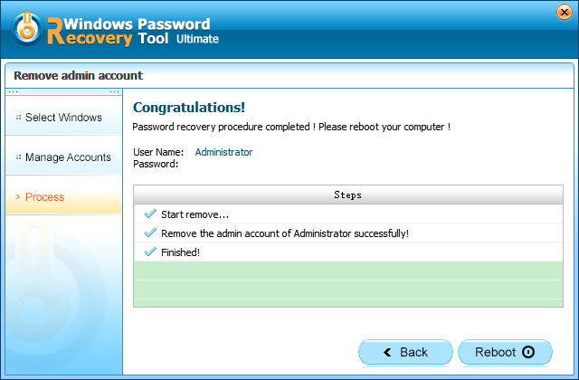 senha do windows removida com sucesso