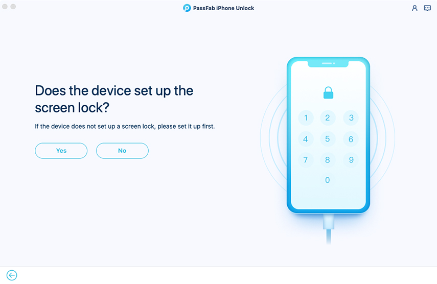 remove apple id successfully in passfab iphone unlocker for mac