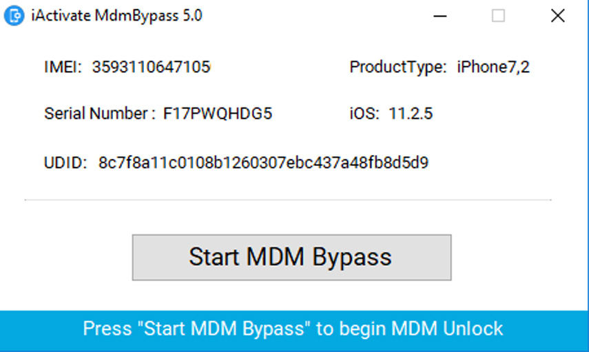 mdm bypass via iavativate
