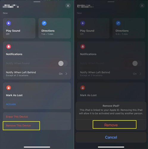 how to unlock iphone with broken screen with find my app